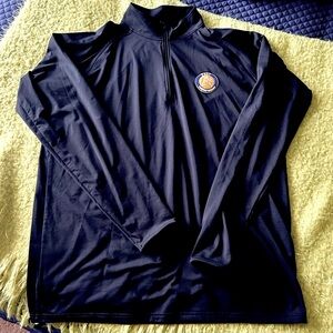Black Quarter-Zip Pullover with Kentucky Horse Logo